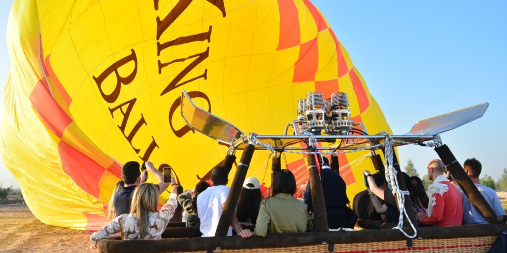 King Tut Balloons Requirements & Restrictions before the flight.